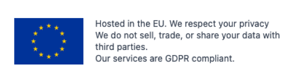 Hosted in the EU